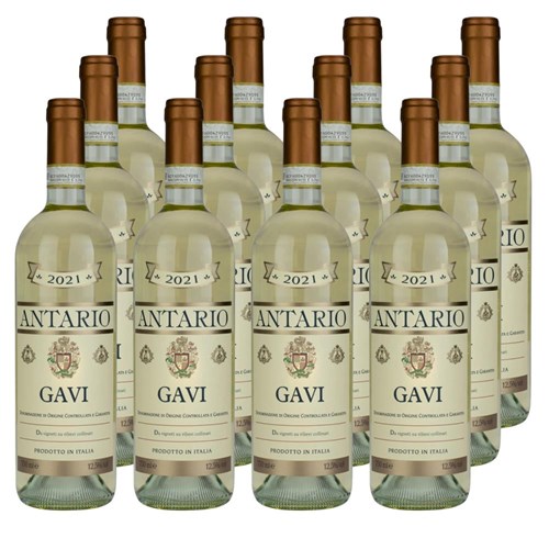 Case of 12 Antario Gavi 75cl White Wine